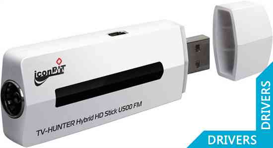 ТВ-тюнер iconBIT TV-HUNTER Hybrid HD Stick U500 FM
