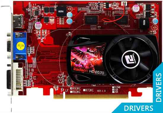 Видеокарта PowerColor HD 6570 1024MB DDR3 V2 (AX6570 1GBD3-HV2E)