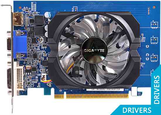 Видеокарта Gigabyte GeForce GT 730 2GB GDDR5 (GV-N730D5-2GI (rev. 2.0))