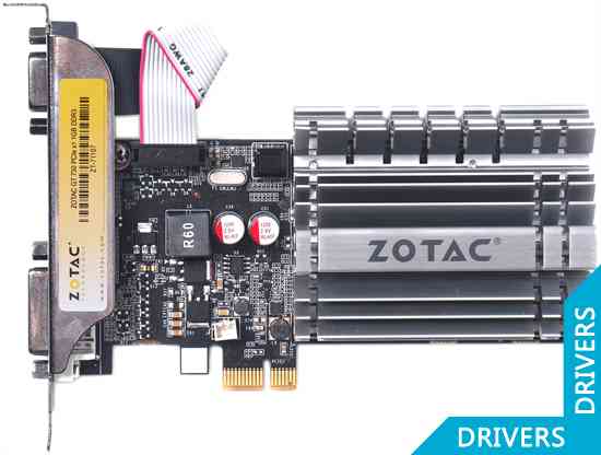 Видеокарта ZOTAC GeForce GT 730 1024MB DDR3 (ZT-71107-10L)
