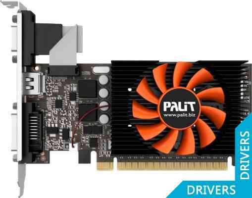 Видеокарта Palit GeForce GT 730 1024MB GDDR5 (NE5T7300HD06-2081F)