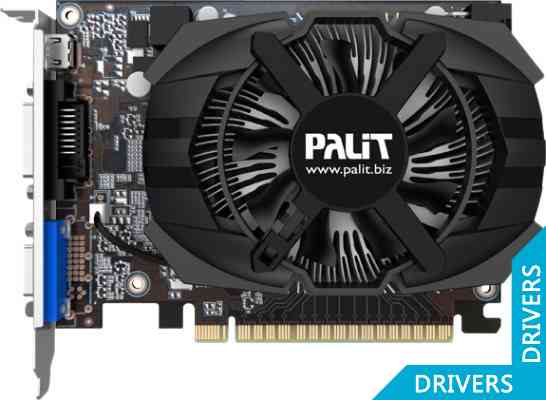Видеокарта Palit GeForce GT 740 OC 1024MB GDDR5 (NE5T740S1301-1073F)