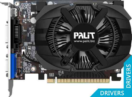 Видеокарта Palit GeForce GT 740 1024MB GDDR5 (NE5T74001301-1073F)