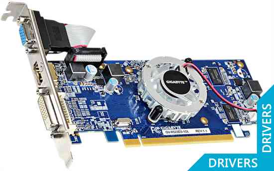 Видеокарта Gigabyte R5 230 1024MB DDR3 (GV-R523D3-1GL (rev. 1.1))