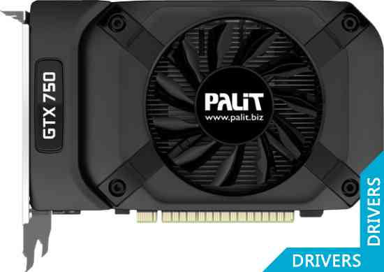  Palit GeForce GTX 750 StormX OC 1024MB GDDR5 (NE5X750S1301-1073F)