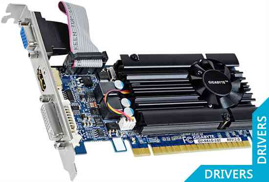  Gigabyte GeForce GT 610 1024MB DDR3 (GV-N610-1GI (rev. 2.0))