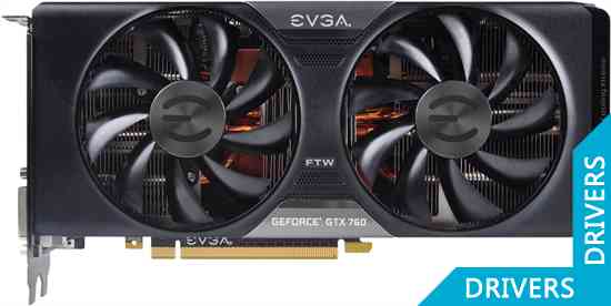 Видеокарта EVGA GeForce GTX 760 Dual FTW 4GB GDDR5 (04G-P4-3768)