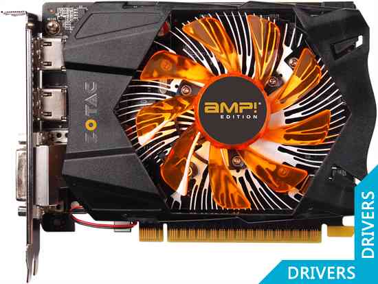 Видеокарта ZOTAC GeForce GTX 650 Ti AMP! 2GB GDDR5 (ZT-61103-10M)