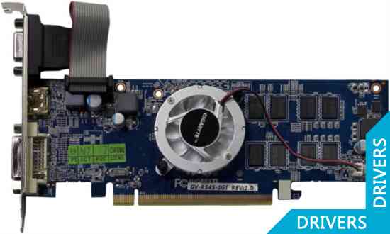 Видеокарта Gigabyte HD 5450 1024MB DDR3 (GV-R545-1GI)