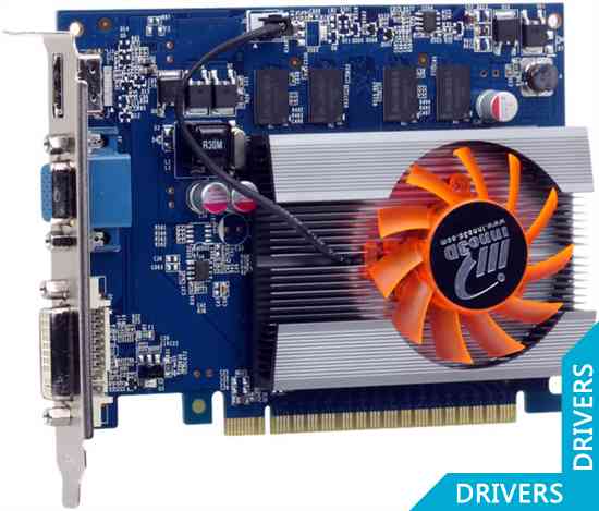 Видеокарта Inno3D GeForce GT 440 1024MB GDDR5 (N440-3DDV-D5CX)