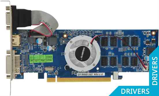 Видеокарта Gigabyte HD 6450 1024MB DDR3 (GV-R645-1GI)