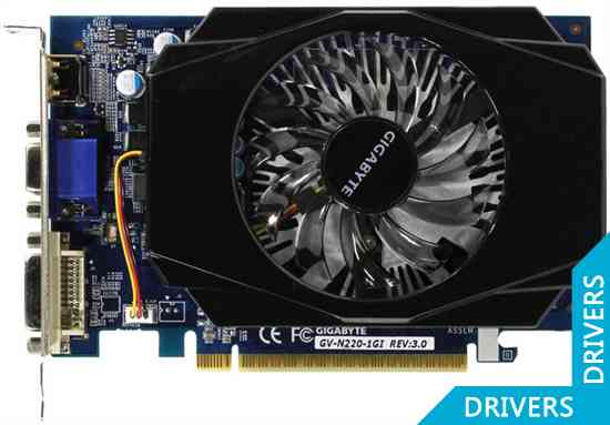 Видеокарта Gigabyte GeForce GT 220 1024MB DDR3 (GV-N220-1GI (rev. 3.0))