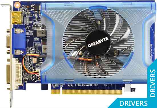 Видеокарта Gigabyte GeForce GT 220 1024MB DDR3 (GV-N220-1GI)