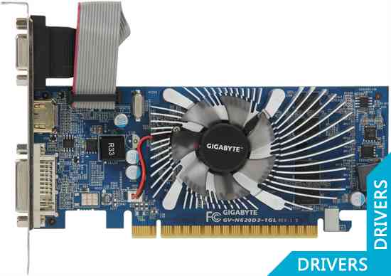  Gigabyte GeForce GT 620 1024MB DDR3 (GV-N620D3-1GL)