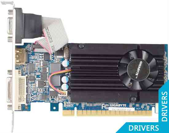 Видеокарта Gigabyte GeForce GT 610 1024MB DDR3 (GV-N610D3-1GI)