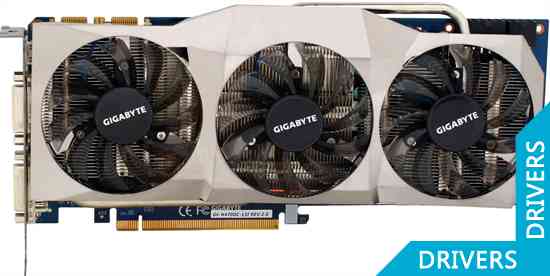 Видеокарта Gigabyte GeForce GTX 470 1280MB GDDR5 (GV-N470OC-13I (rev. 2.0))