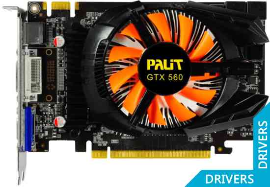 Видеокарта Palit GeForce GTX 560 OC 1024MB GDDR5 (NE5X560ZHD02-1143F)