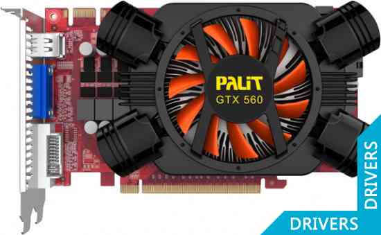  Palit GeForce GTX 560 1024MB GDDR5 (NE5X5600HD02-1142F)