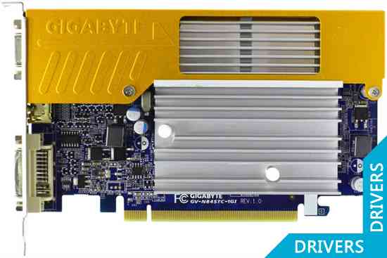 Видеокарта Gigabyte GeForce 8400 GS 1024MB GDDR2 (GV-N84STC-1GI)
