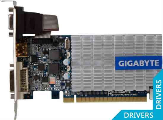 Видеокарта Gigabyte GeForce 210 1024MB DDR3 (GV-N210SL-1GI)