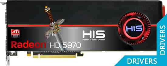 Видеокарта HIS HD 5970 2GB GDDR5 Dirt 2 Edition (H597F2GDG)