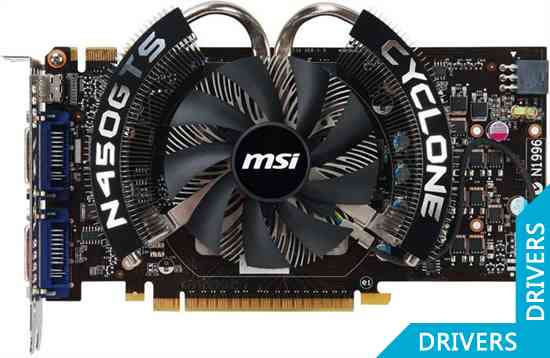  MSI GeForce GTS 450 1024MB GDDR5 (N450GTS Cyclone 1GD5)