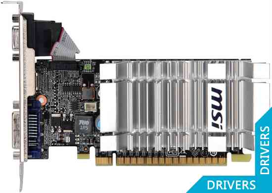 Видеокарта MSI GeForce 8400 GS 1024MB DDR3 (N8400GS-MD1GD3H/LP)