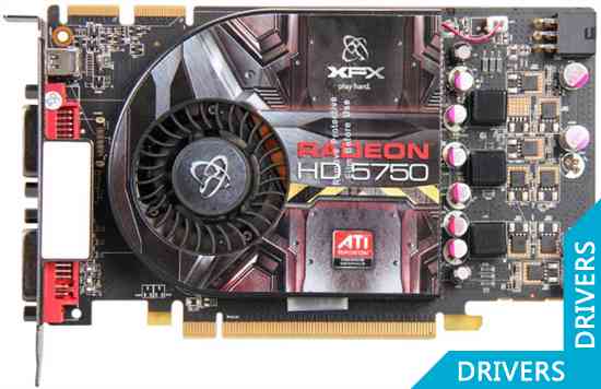 Видеокарта XFX Radeon HD 5750 1024MB GDDR5 (HD-575X-ZMFM)