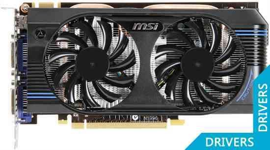 Видеокарта MSI GeForce GTX 560 1024MB GDDR5 (N560GTX-M2D1GD5)