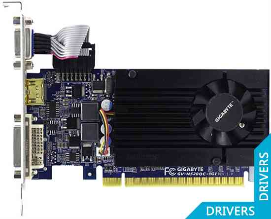 Видеокарта Gigabyte GeForce GT 520 1024MB DDR3 (GV-N520OC-1GI)
