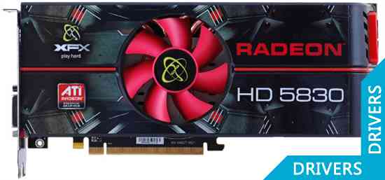 Видеокарта XFX Radeon HD 5830 1024MB GDDR5 (HD-583X-ZAFV)