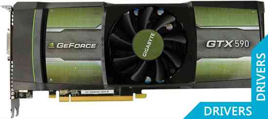  Gigabyte GeForce GTX 590 3GB GDDR5 (GV-N590D5-3GD-B)