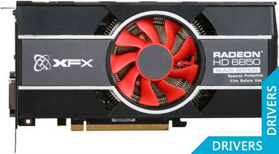 Видеокарта XFX Radeon HD 6850 Black Edition 1GB GDDR5 (HD-685X-ZNBC)