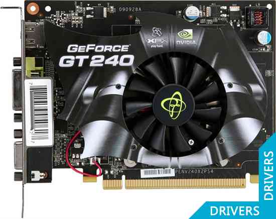 Видеокарта XFX GeForce GT 240 512MB DDR5 (GT-240X-YHFC)