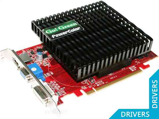 Видеокарта PowerColor Go! Green HD5550 512MB DDR3 (AX5550 512MK3-NS3H)