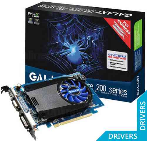 Видеокарта Galaxy GeForce GT 220 512MB
