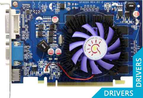 Видеокарта SPARKLE GeForce GT 220 1024MB DDR2 (SXT2201024D2-NM)