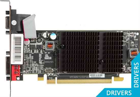 Видеокарта XFX Radeon HD 4350 1GB DDR2 (HD-435X-ZAH2)