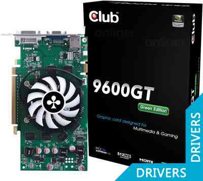 Видеокарта Club 3D 9600GT Green Edition (CGNX-G962GI)