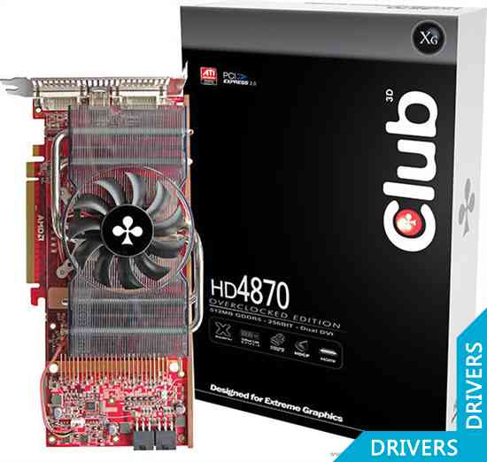  Club 3D Radeon HD4870 512MB GDDR5 Overclocked Edition