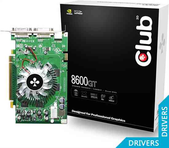 Видеокарта Club 3D GeForce 8600GT 256M