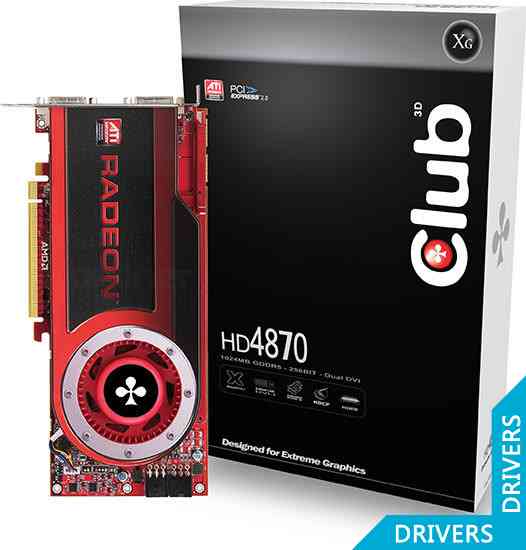 Видеокарта Club 3D Radeon HD4870 1024MB GDDR5