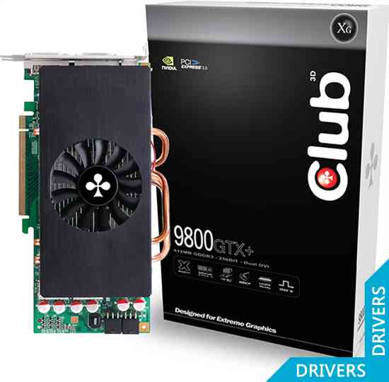 Видеокарта Club 3D GeForce 9800GTX 512MB