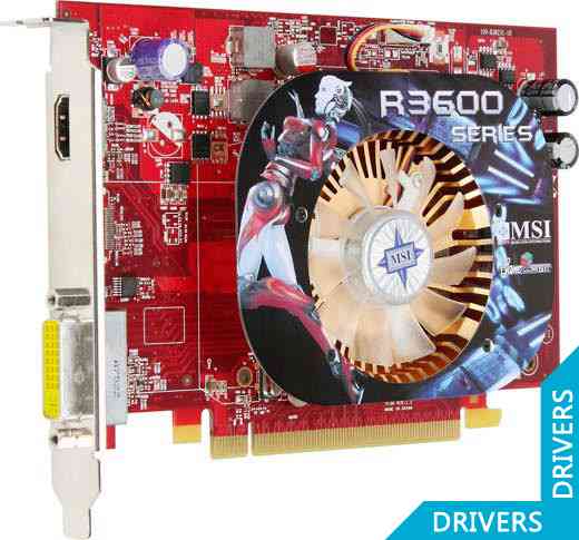 Видеокарта MSI Radeon R3650-MD256